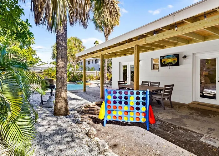 Heated Pool2 Min Walk 2 The Beachsleeps 9cute Ferienhaus *